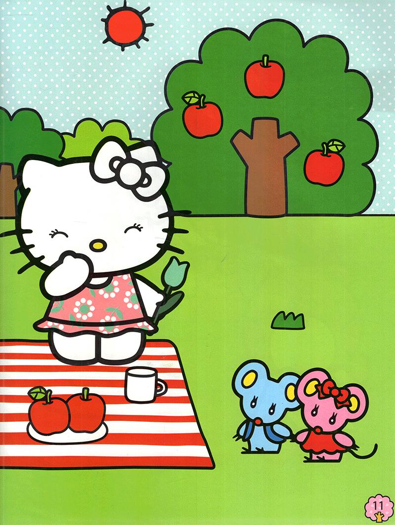Hello Kitty - Kế Hoạch Nghỉ Hè (Dán Hình)