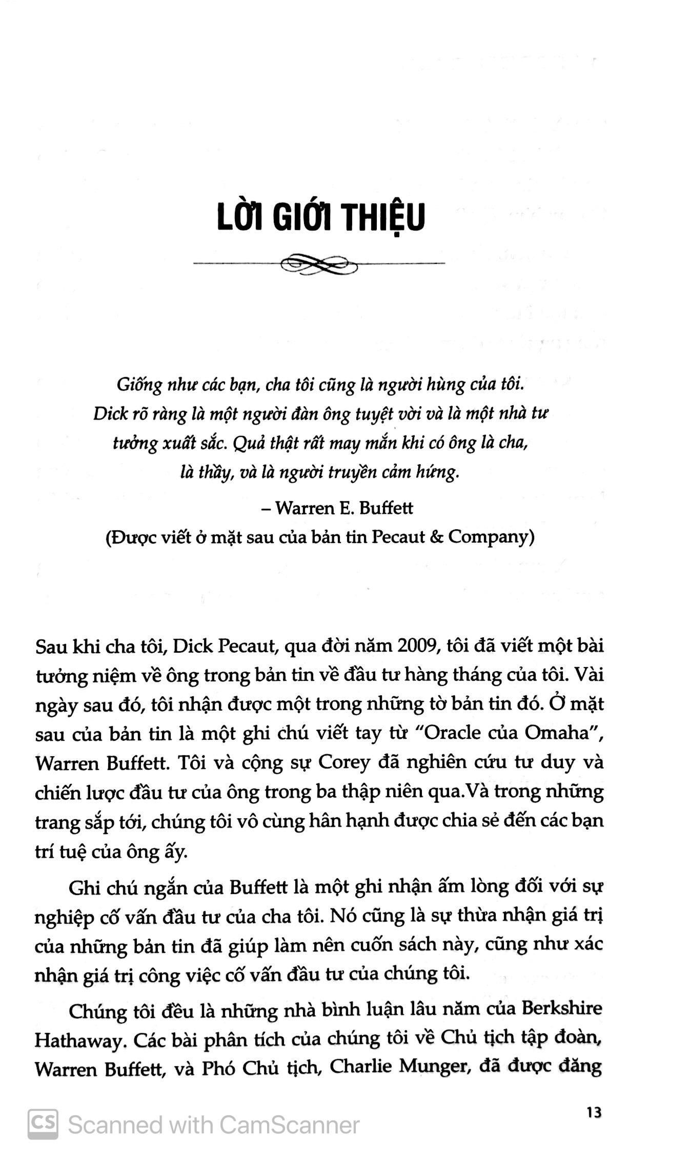 Berkshire Hathaway: Những Bài Học Tuyệt Vời Từ Warren Buffett Và Charlie Munger Tại Đại Hội Cổ Đông Thường Niên Của Tập Đoàn Trong Suốt 30 Năm (Tái Bản 2023)