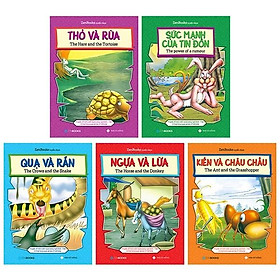 Bộ Truyện Cổ Tích Nước Ngoài Song Ngữ Anh - Việt 1 (Bộ 5 Cuốn)