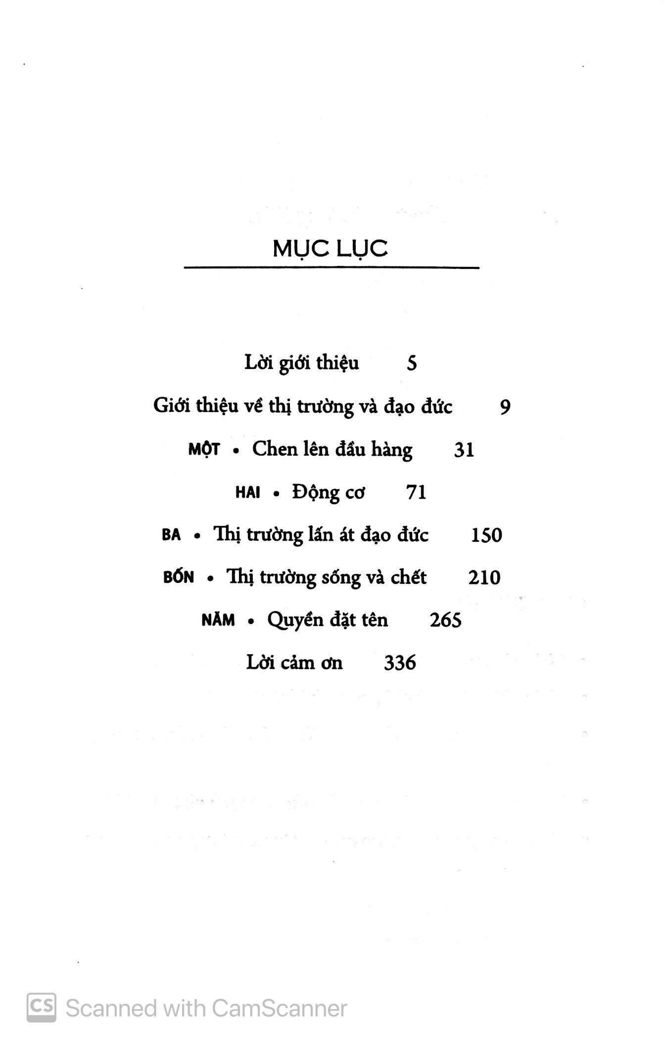 Tiền Không Mua Được Gì (What money can