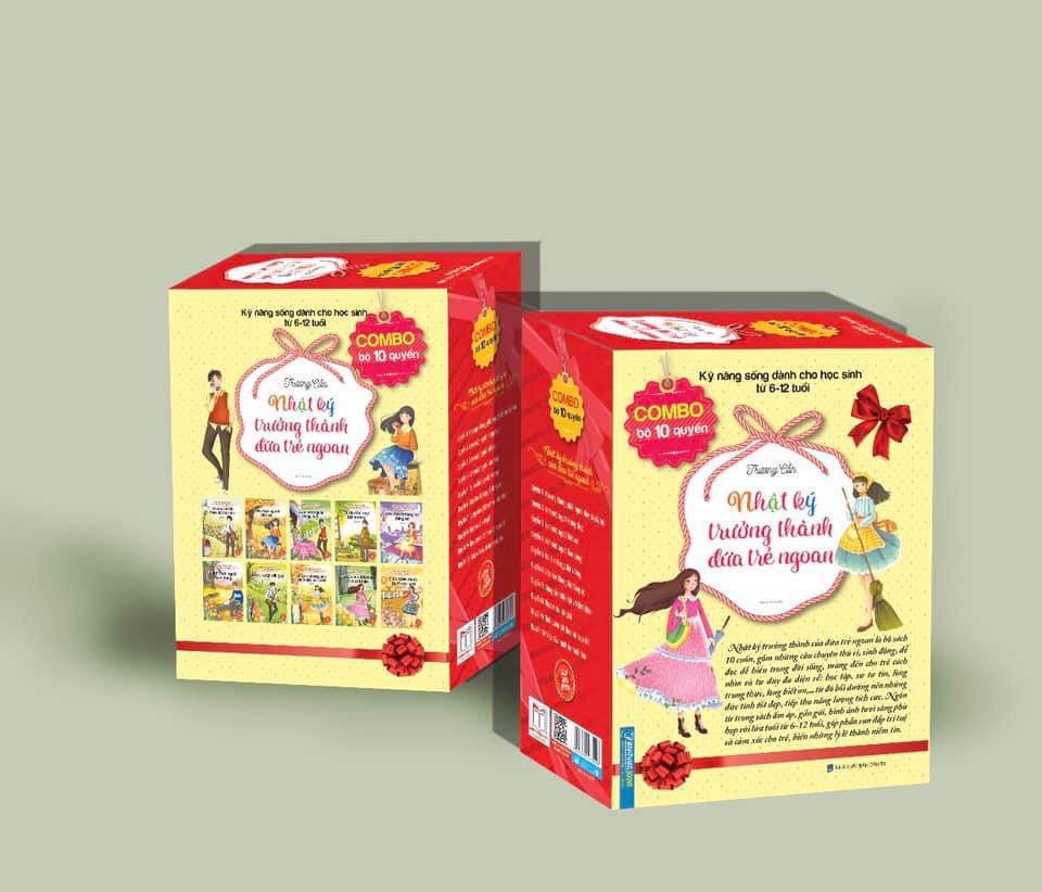Combo Bộ 10 Cuốn - Nhật Ký Trưởng Thành Của Đứa Trẻ Ngoan (Hộp)