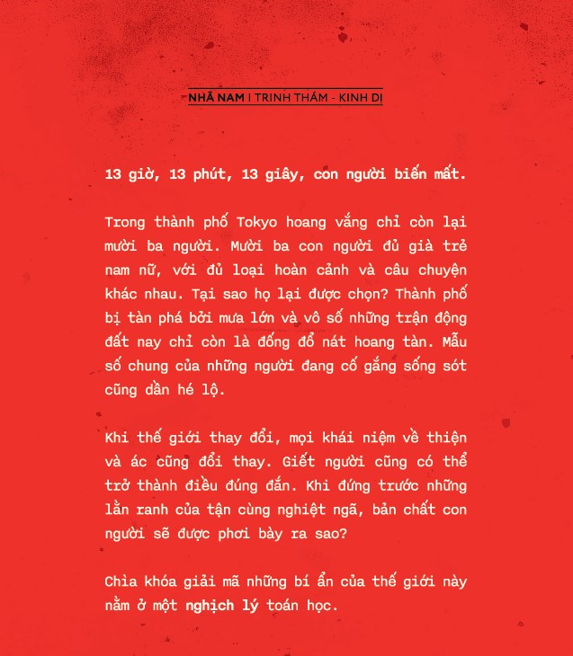 Sách - Nghịch lý 13 (Paradox 13) (Higashino Keigo) (Nhã Nam Official)