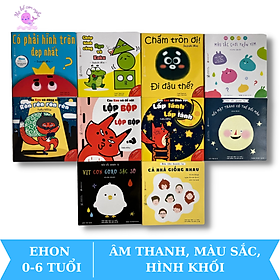 10 cuốn ehon Cáo Ken và những người bạn, phát triển tư duy logic, sáng tạo, dành cho trẻ 0-6 tuổi
