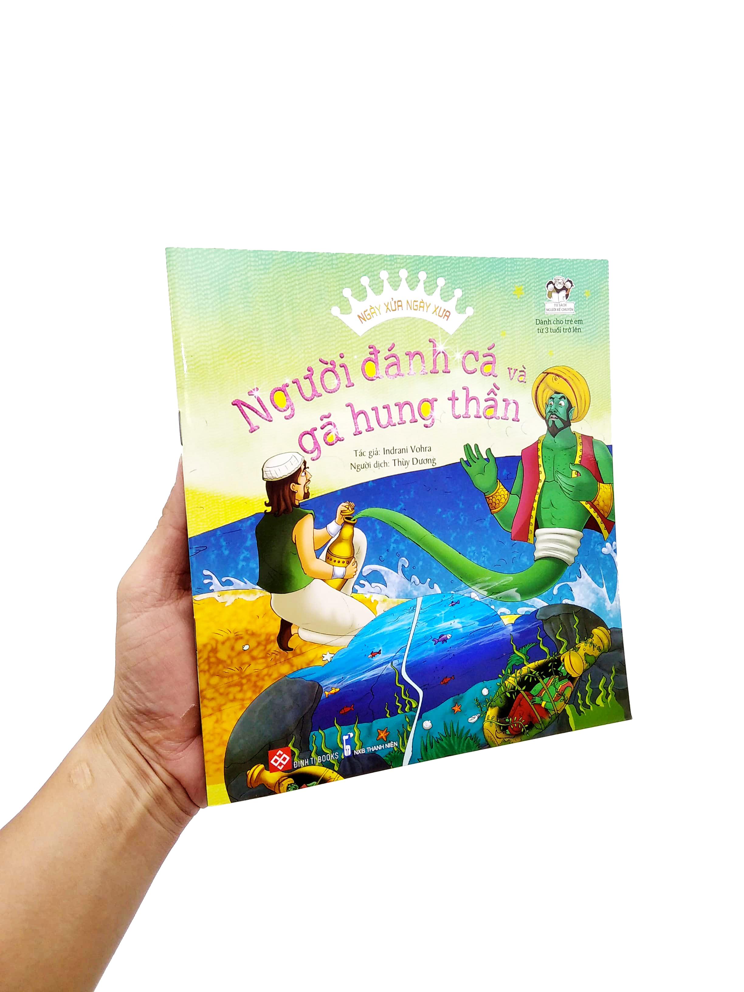 Sách Ngày Xửa Ngày Xưa Ba Tư - Người Đánh Cá Và Gã Hung Thần