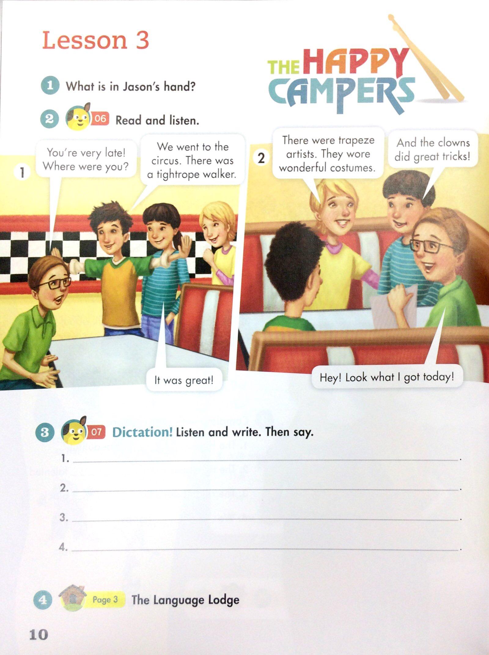 Happy Campers Level 6 Student