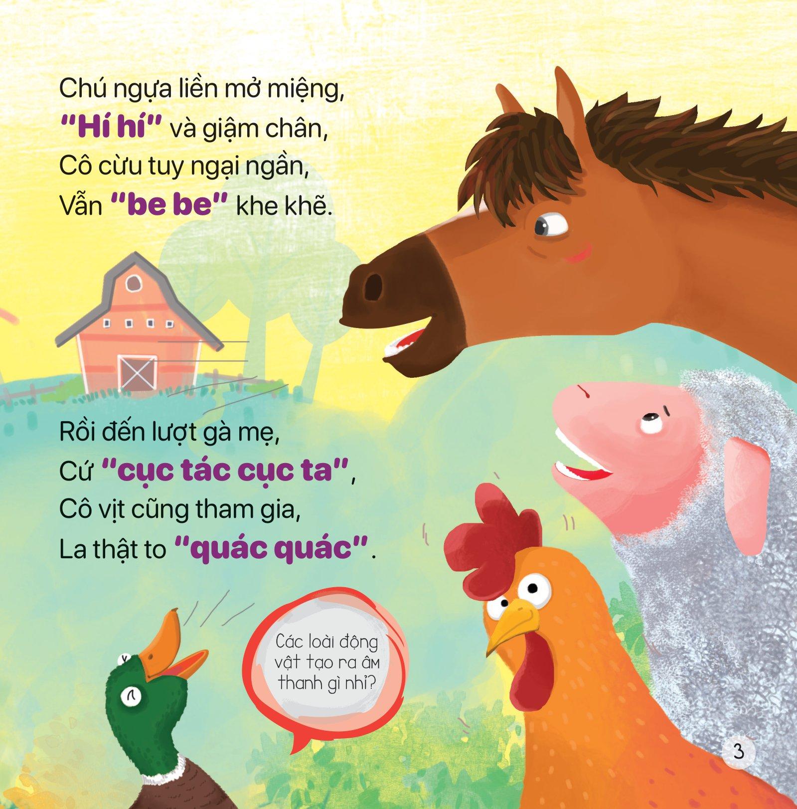 Thơ Hay Cho Bé - Học Về Nông Trại