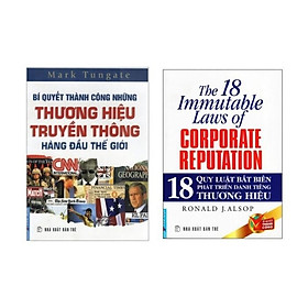 Sách - Combo 2 cuốn: Bí Quyết Thành Công Những Thương Hiệu Truyền Thông Hàng Đầu Thế Giới + 18 Quy Luật Bất Biến Phát Triển D/Tiếng T/Hiệu (Tái Bản)