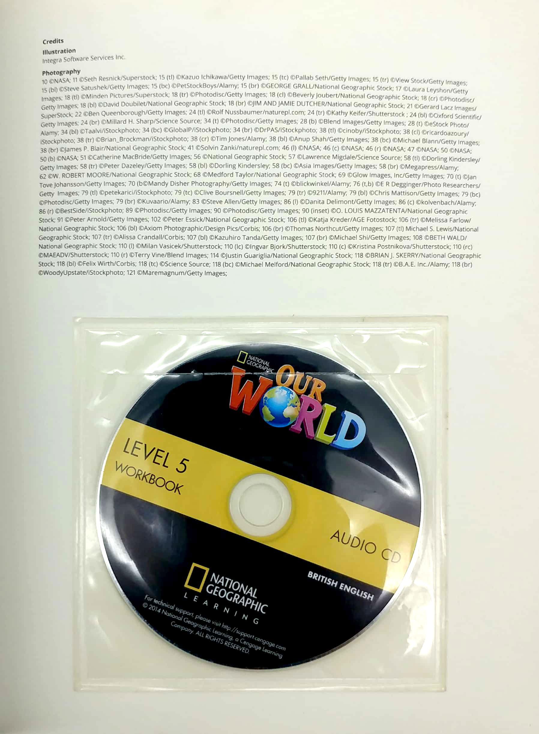 Our World British English Level 5: Workbook With Audio CD