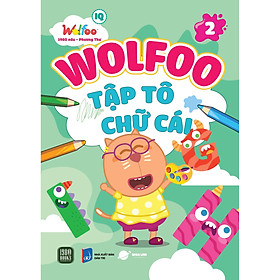 WOLFOO Tập Tô Chữ Cái