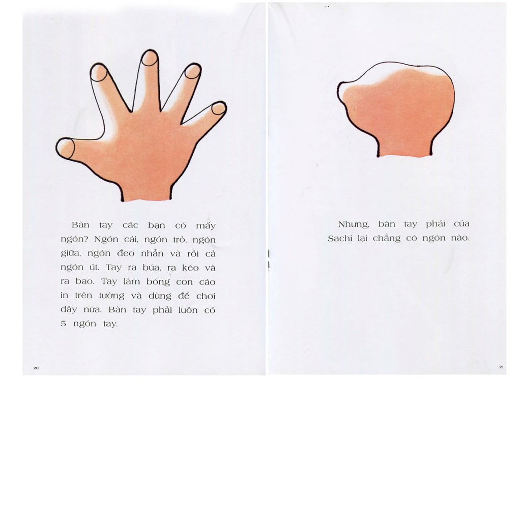 Sách Ehon Nhật Bản - Bàn Tay Kỳ Diệu Của Sachi - Ehomebooks