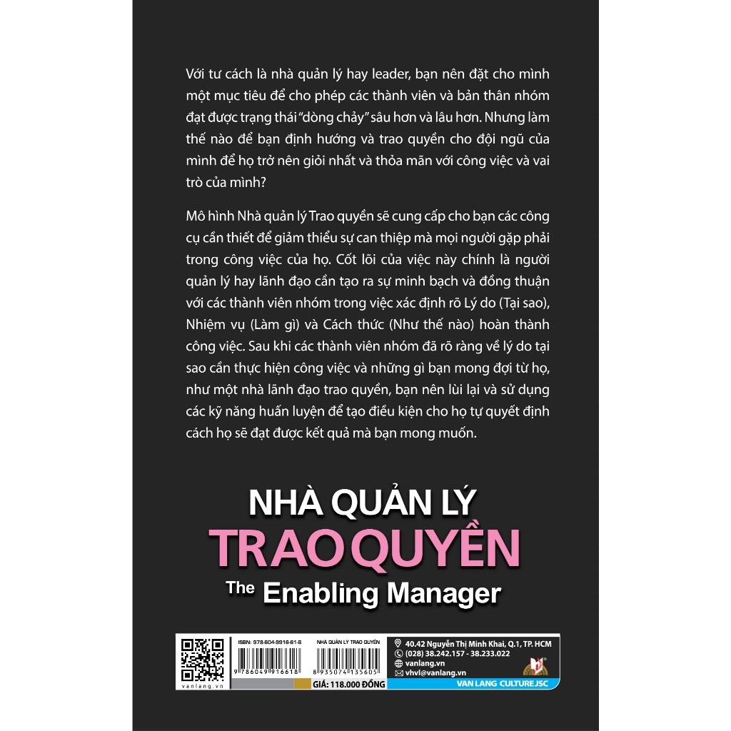 Sách - Nhà Quản Lý Trao Quyền ( VL)