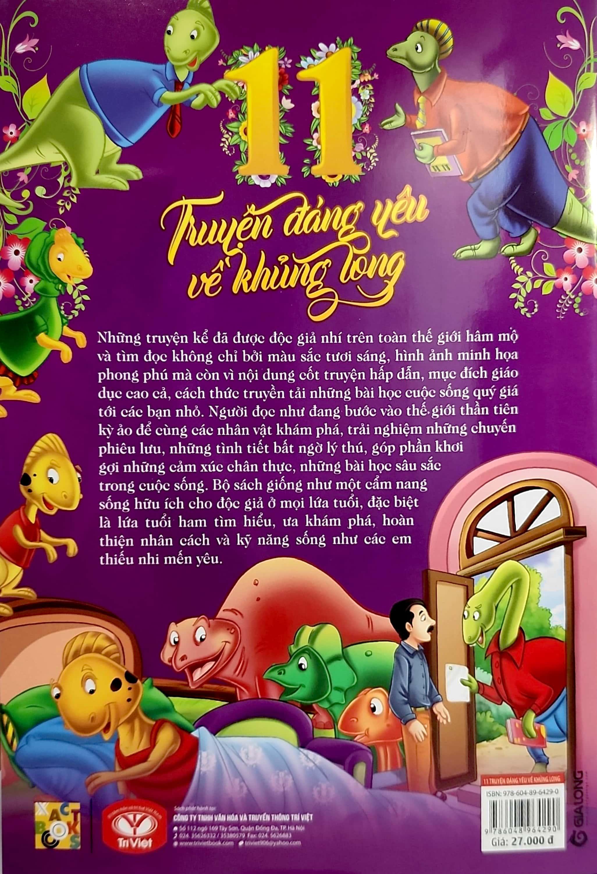 11 Truyện Đáng Yêu Về Khủng Long