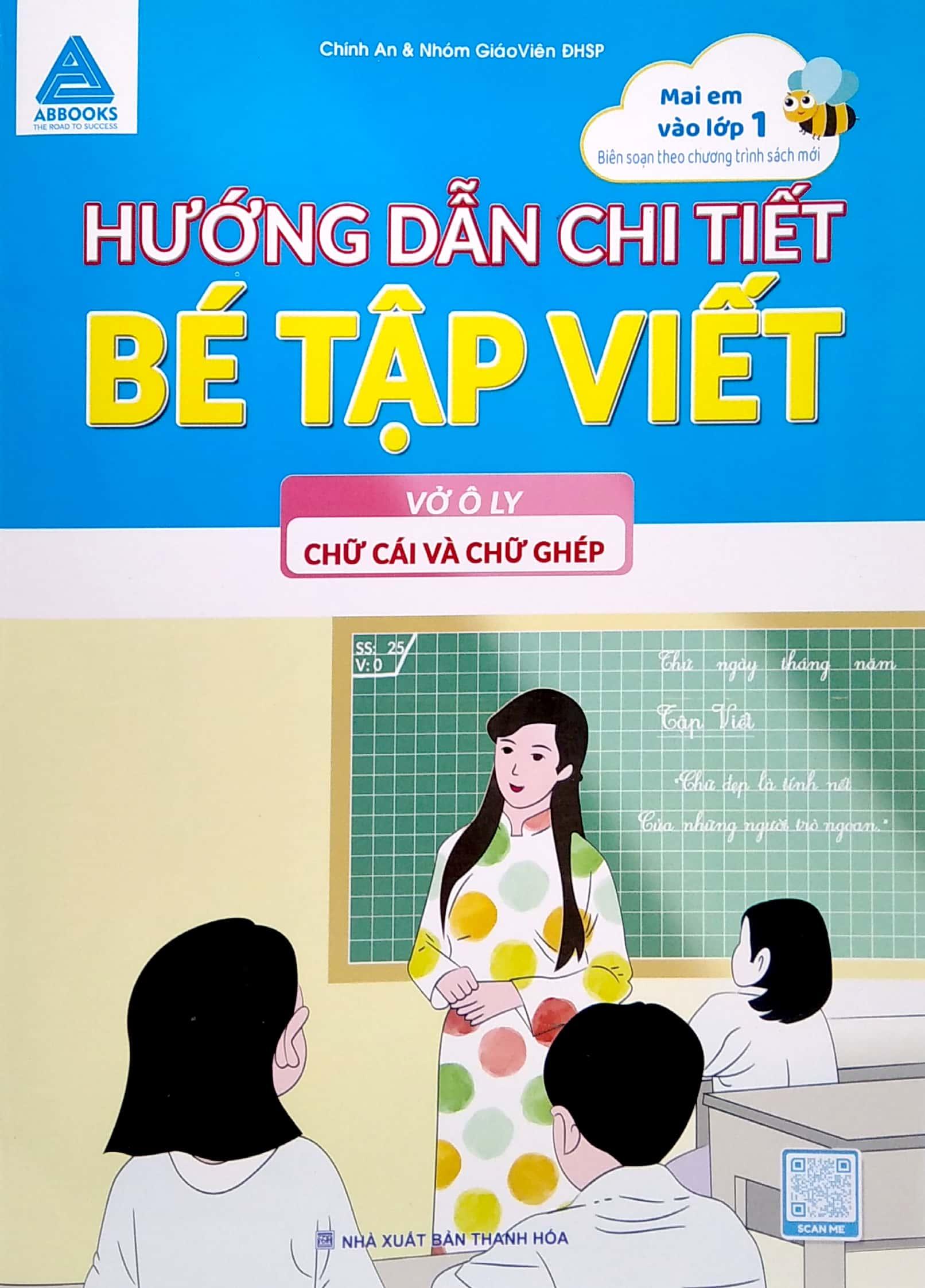 Hướng Dẫn Chi Tiết Bé Tập Viết - Vở Ô Ly Chữ Cái Và Chữ Ghép