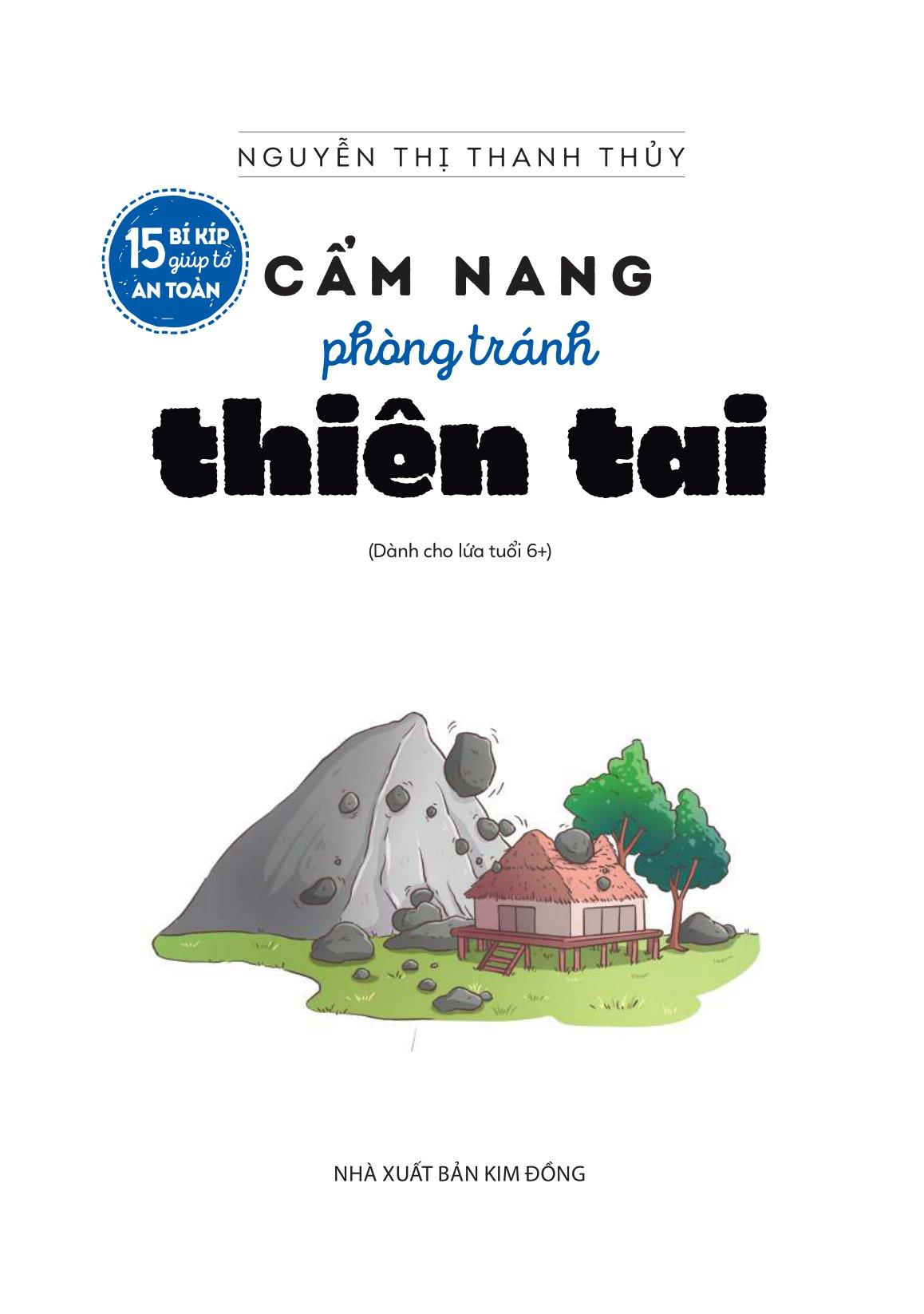 15 Bí Kíp Giúp Tớ An Toàn - Cẩm Nang Phòng Tránh Thiên Tai