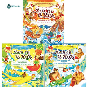 Combo 3 cuốn sách Xưa ơi là xưa - Truyện cổ tích Việt Nam chọn lọc Song ngữ Việt - Anh - Quét mã QR để xem hoạt hình