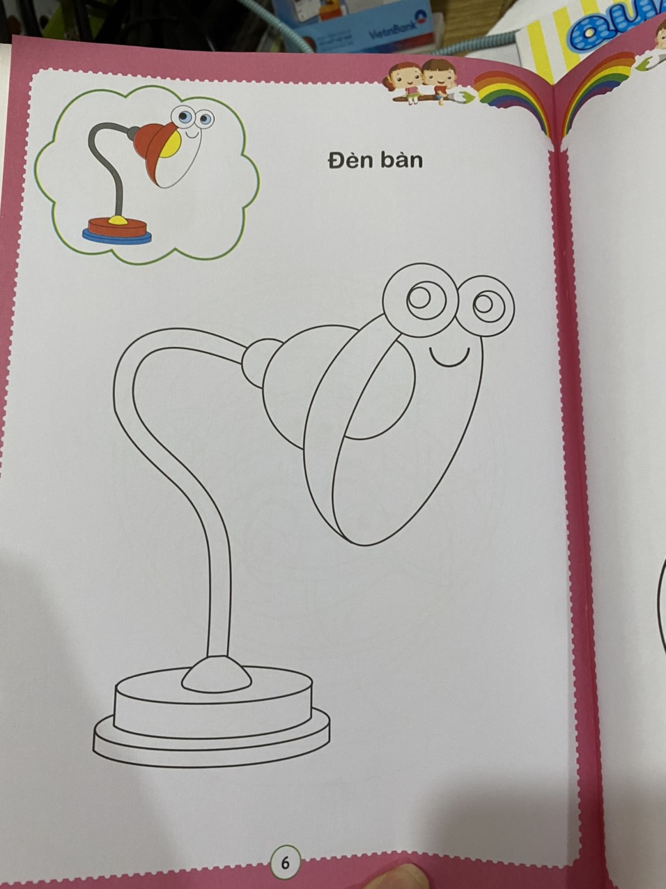 Quà cho bé : Bé tập tô màu : Đồ dùng gia đình