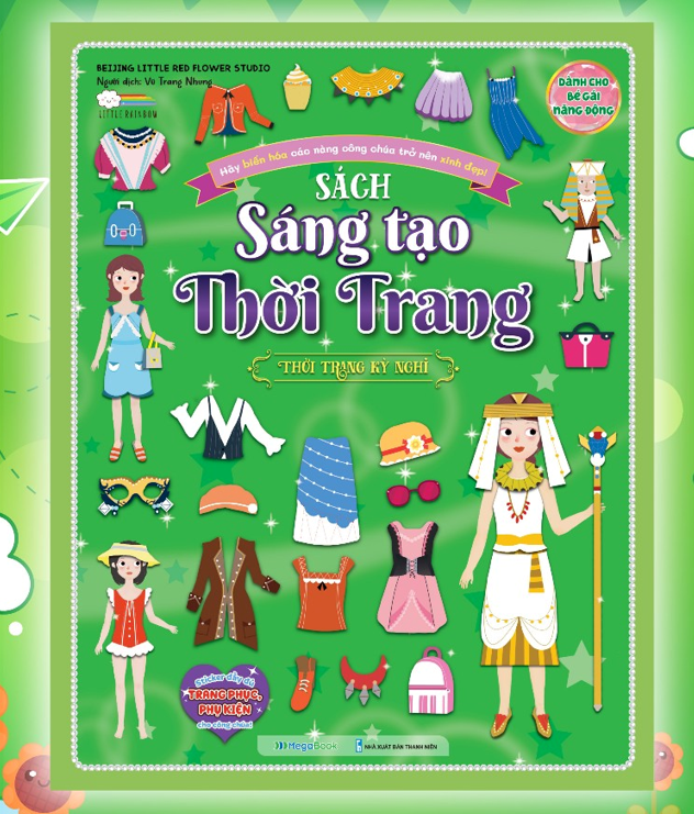 Sách - Combo Sáng tạo thời trang (Hơn 600 Stickers) (MG)