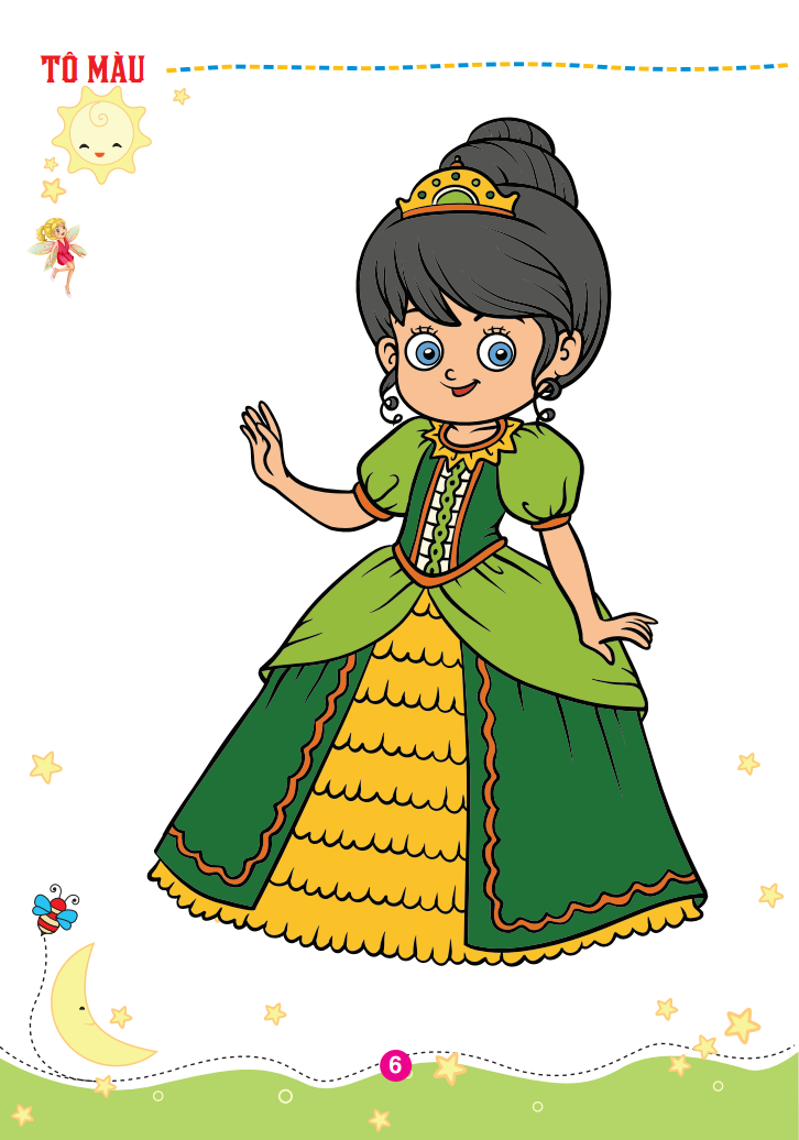 Tô Màu Công Chúa Thiên Thần (Tập 1)