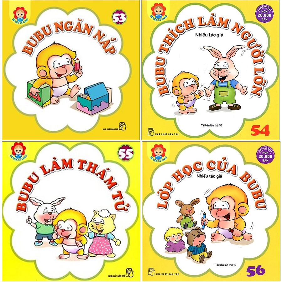 Combo Bé Học Lễ Giáo - Bubu (Tập 41 Đến Tập 60)