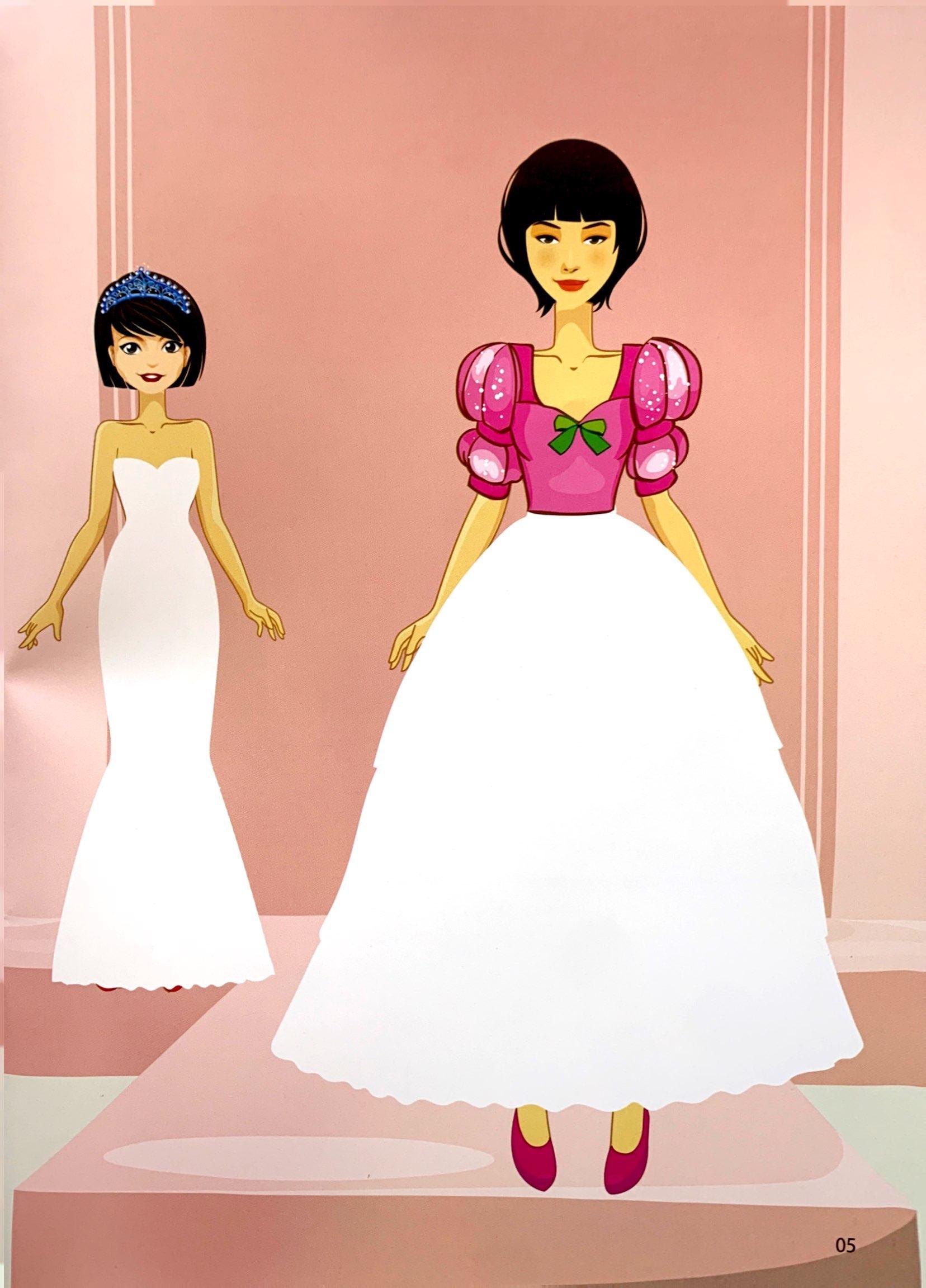 Sticker Fashion - Dán Hình Thời Trang - Tập 2