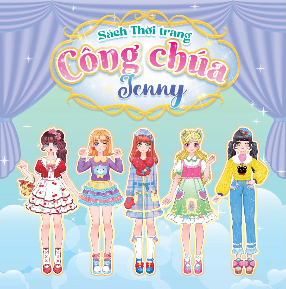Sách Thời Trang - Công Chúa Jenny (MEGA)