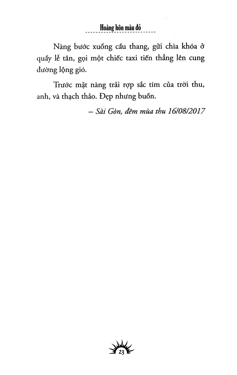 Hoàng Hôn Màu Đỏ