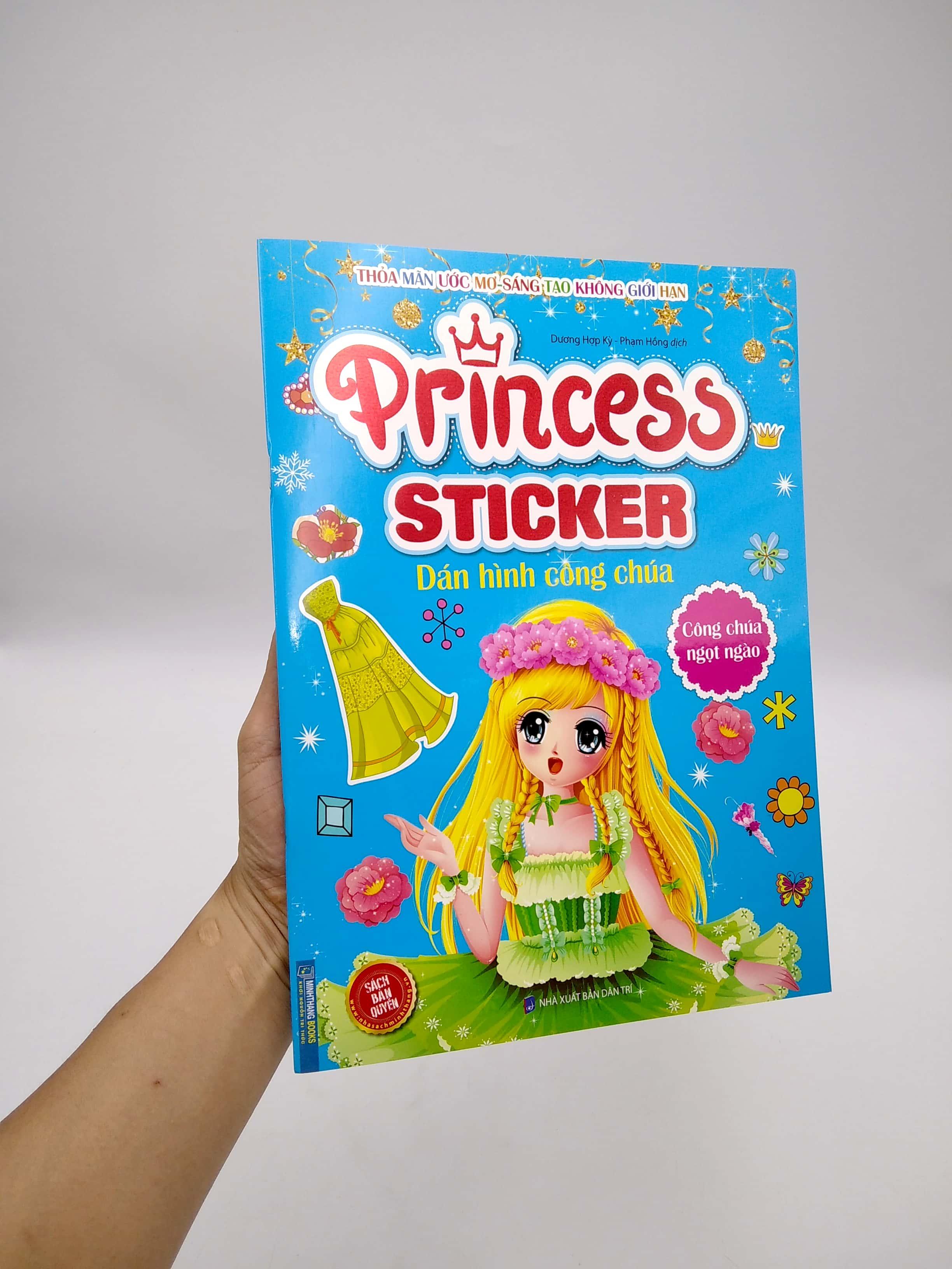 Princess Sticker - Dán Hình Công Chúa - Công Chúa Ngọt Ngào