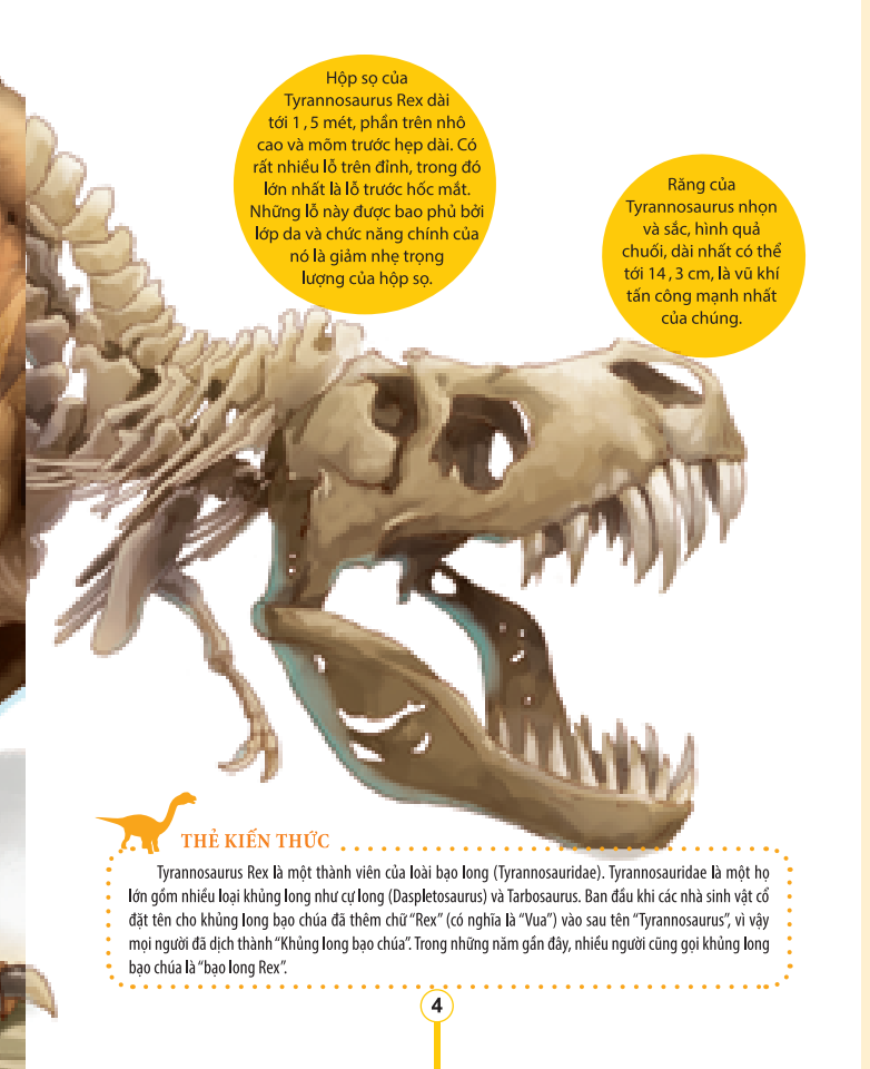 Kiến Thức Về Khủng Long-Khủng Long Tyrannosaurus Rex Tại Sao Được Gọi Là Bạo Chúa ? Tấn Công Và Phòng Thủ Của Khủng Long