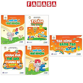 Sách - Bộ Sách Cầu Vồng Trẻ Thơ - Dành Cho Trẻ 5-6 Tuổi (Bộ 5 Quyển)