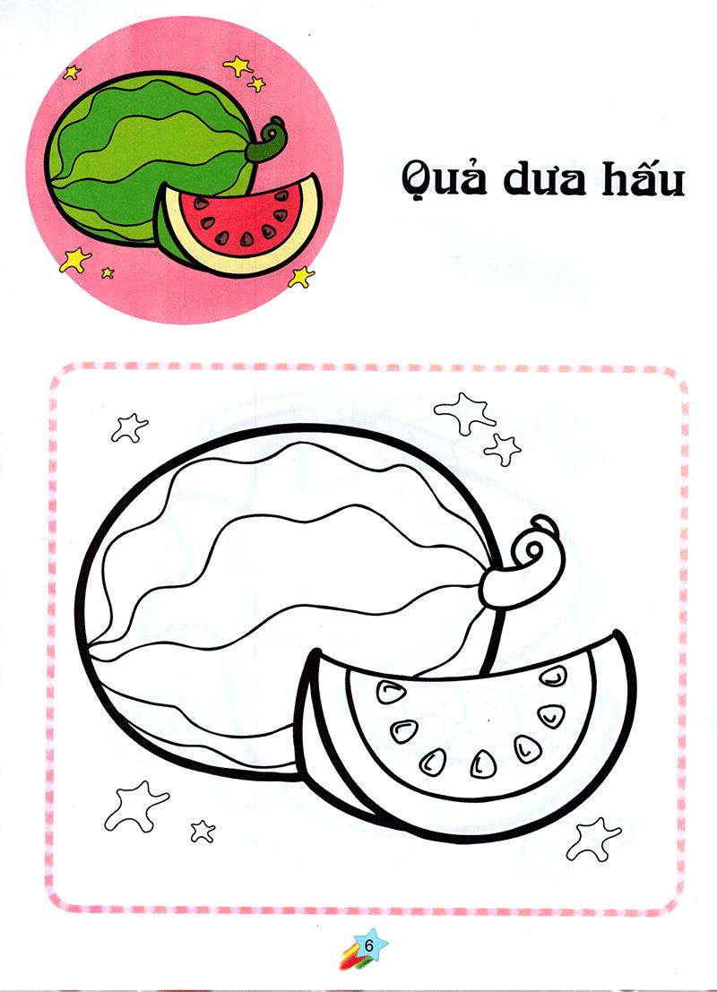 123 Nào Ta Tô Màu! - Hoa Quả