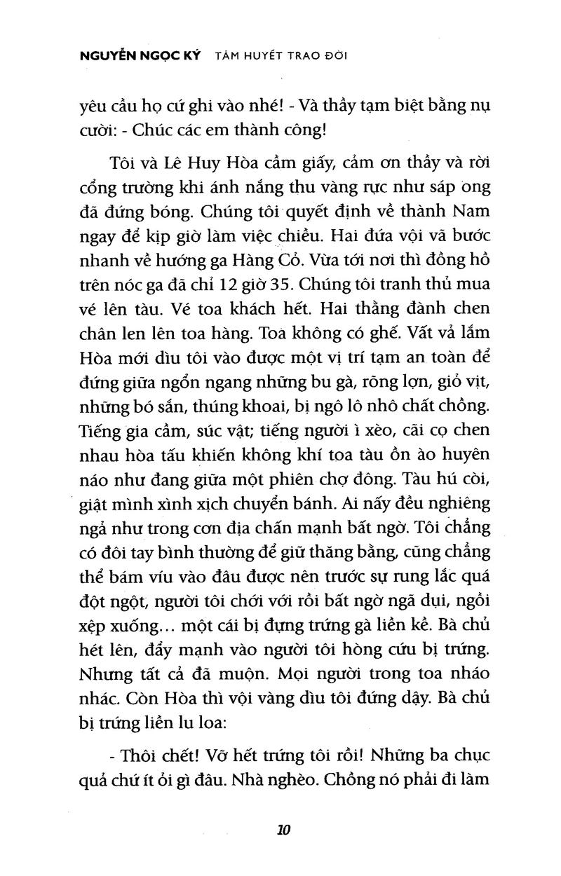 Tự Truyện Nguyễn Ngọc Ký - Tâm Huyết Trao Đời