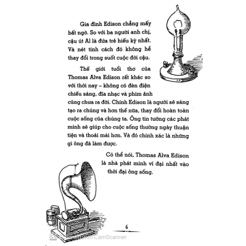 Bộ Sách Chân Dung Những Người Thay Đổi Thế Giới - Thomas Alva Edison Là Ai?
