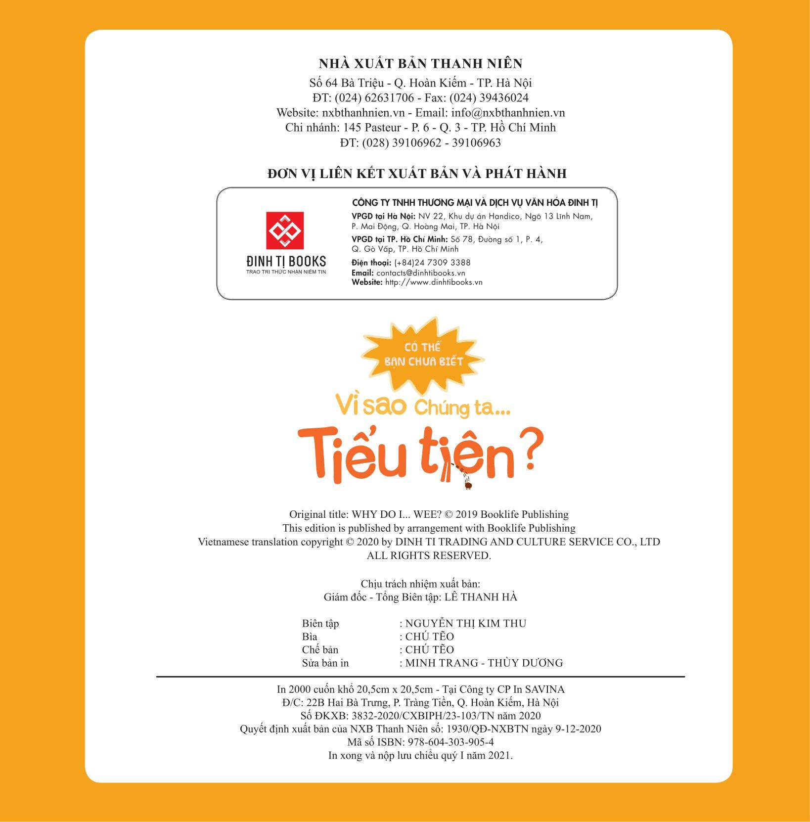 Có Thể Bạn Chưa Biết- Vì Sao Chúng Ta... Tiểu Tiện?