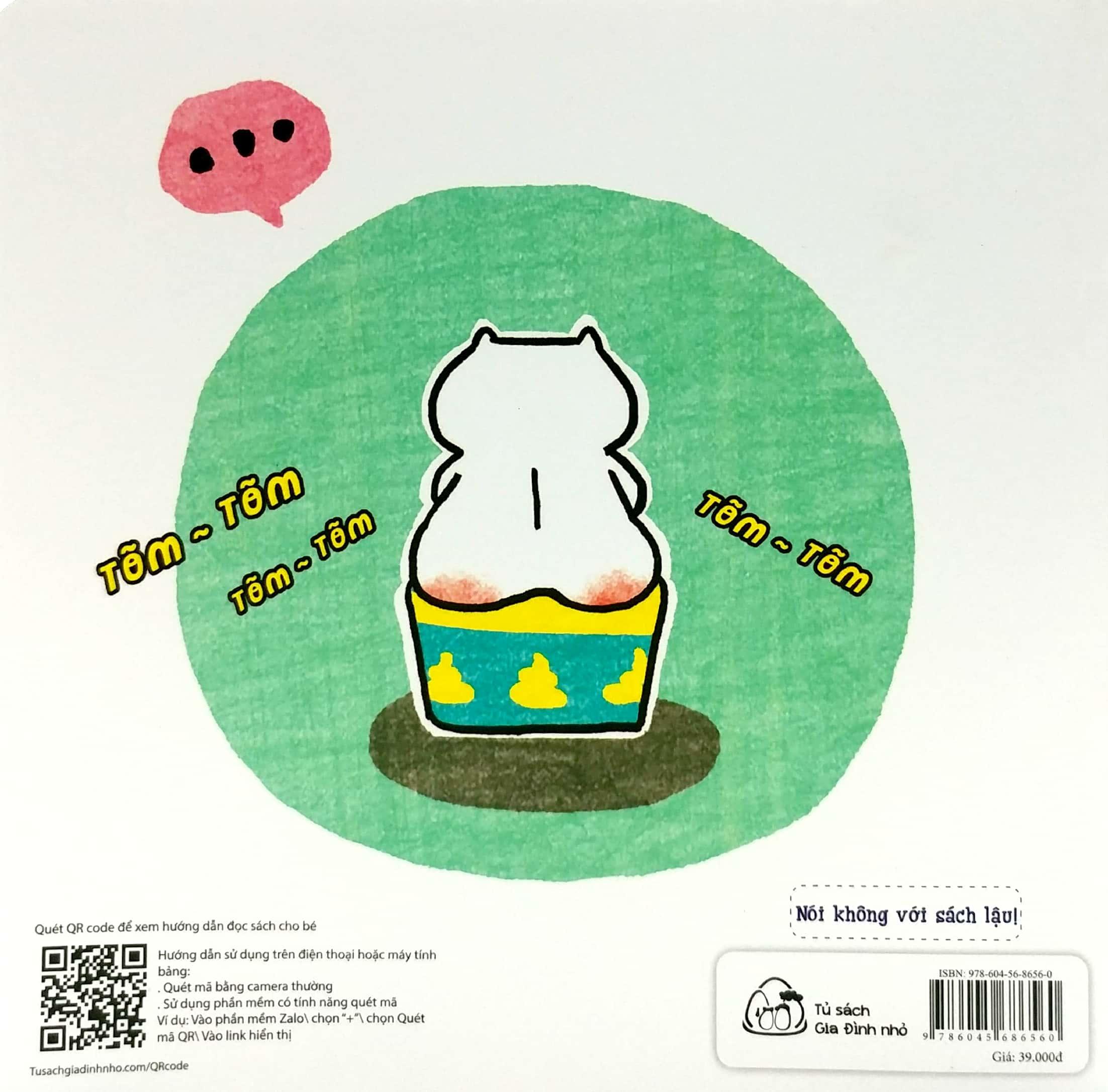 Ehon Nhận Biết - Chơi Cùng Các Âm Thanh - Oa Oa Tõm Tõm (Từ 1 - 6 Tuổi)