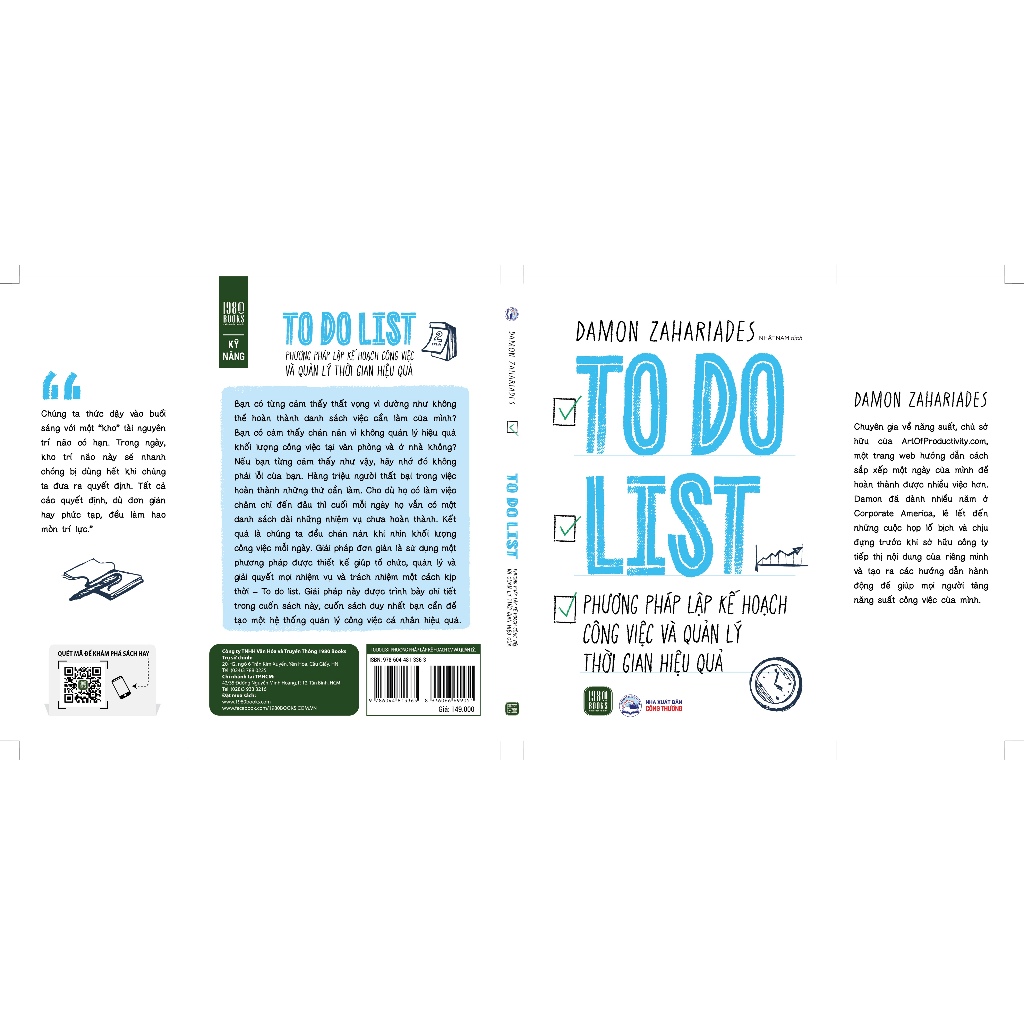 Sách Lập Kế Hoạch Thông Minh: To Do List - Phương Pháp Lập Kế Hoạch Công Việc Và Quản Lý Thời Gian Hiệu Quả