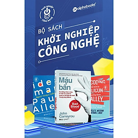 Khởi Nghiệp Công Nghệ (Combo 3 Cuốn) - Bản Quyền