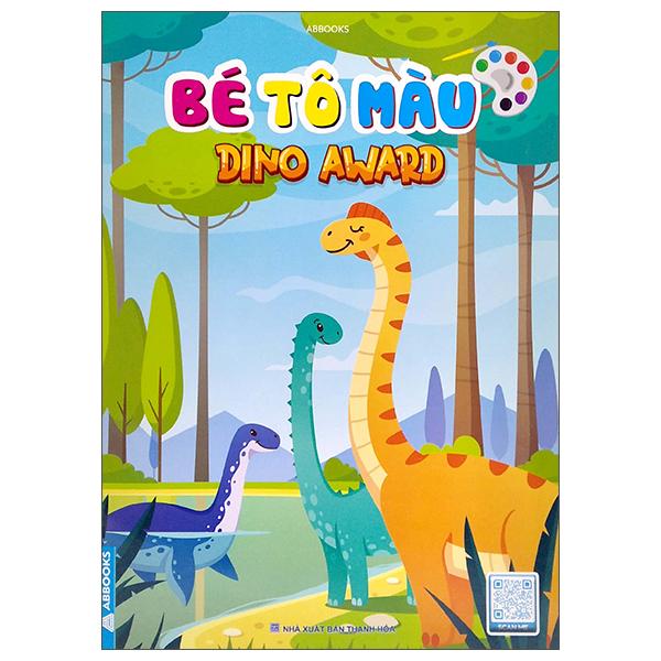 Sách - Bé Tô Màu - Chủ Đề Dino - Bộ 4 Cuốn