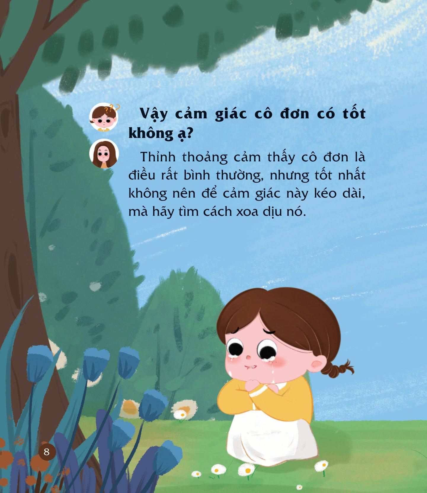 Sách Cùng Con Nuôi Dưỡng Cảm Xúc Tích Cực - Con Không Cô Đơn
