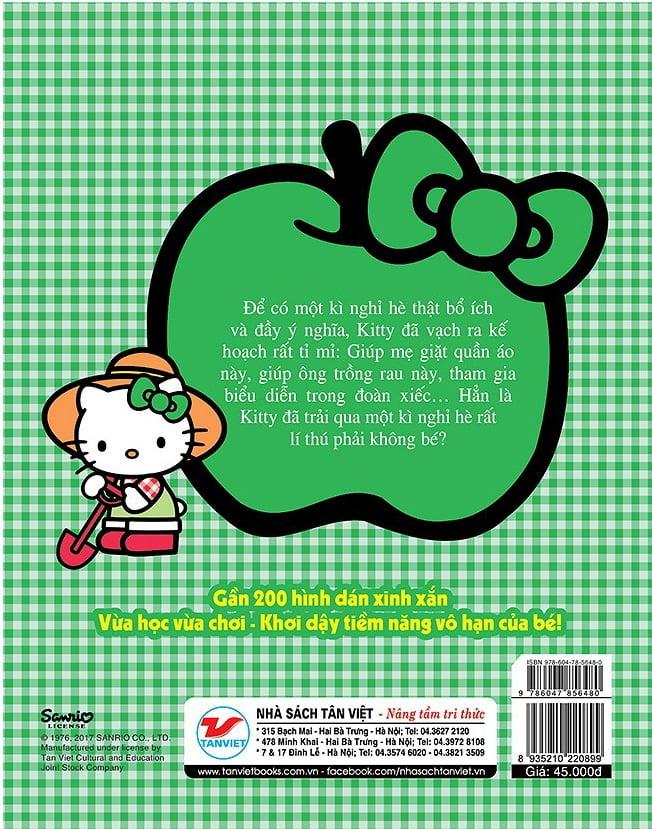 Hello Kitty - Kế Hoạch Nghỉ Hè (Dán Hình)