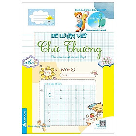 Chuẩn Bị Cho Bé Vào Lớp 1 - Dành Cho Bé 5-6 Tuổi - Bé Luyện Viết Chữ Thường