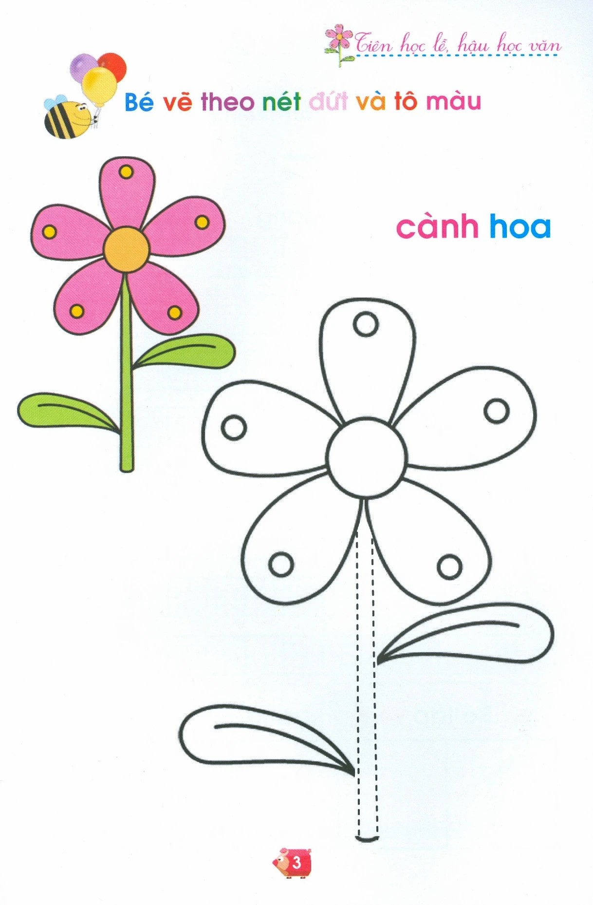 Chuẩn bị cho bé vào lớp 1 - Tập tô nét cơ bản