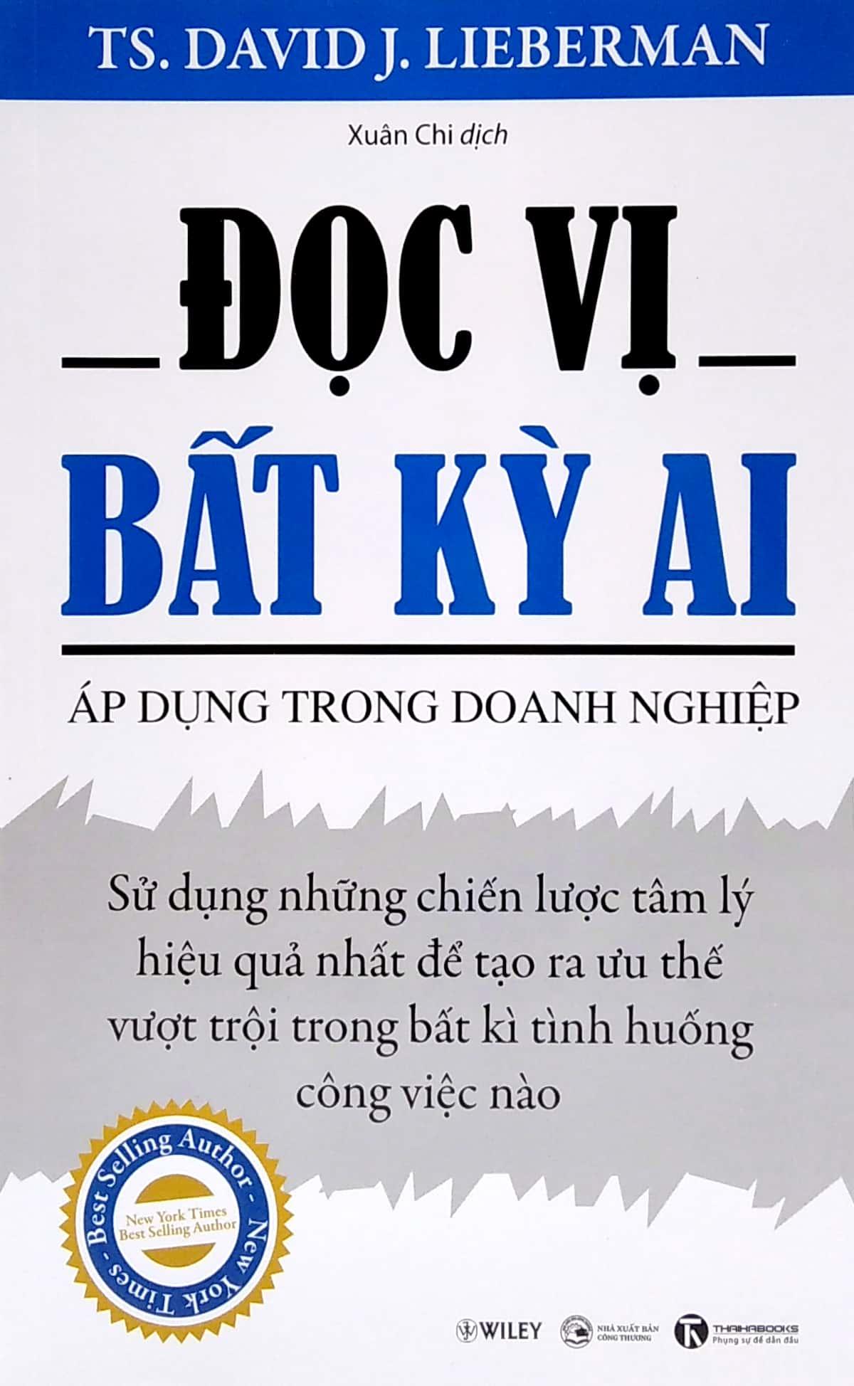 Đọc Vị Bất Kỳ Ai - Áp Dụng Trong Doanh Nghiệp (Tái Bản)