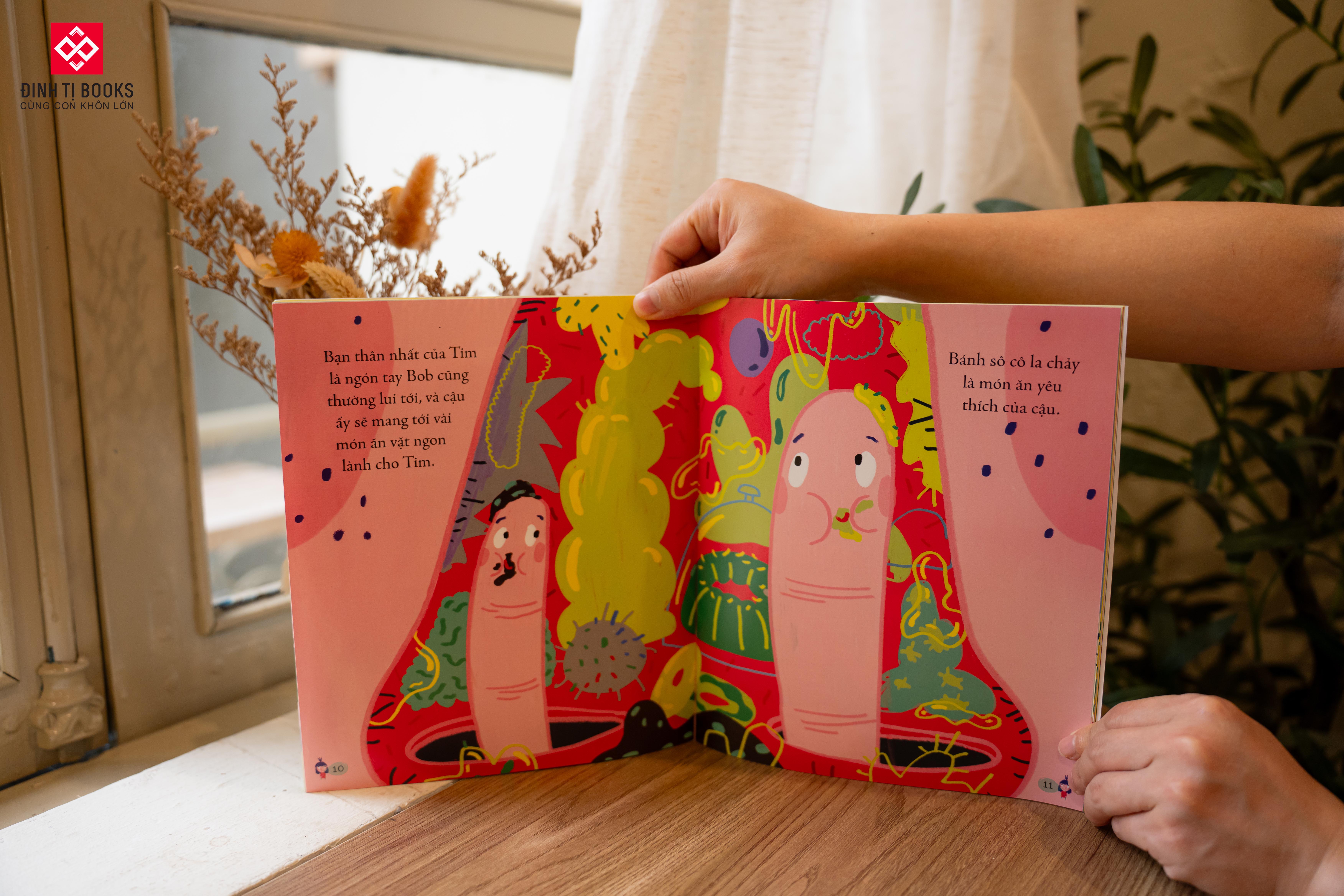 Sách - Đừng ngoáy mũi nữa - Cho trẻ 3 - 9 tuổi - Đinh Tị Books