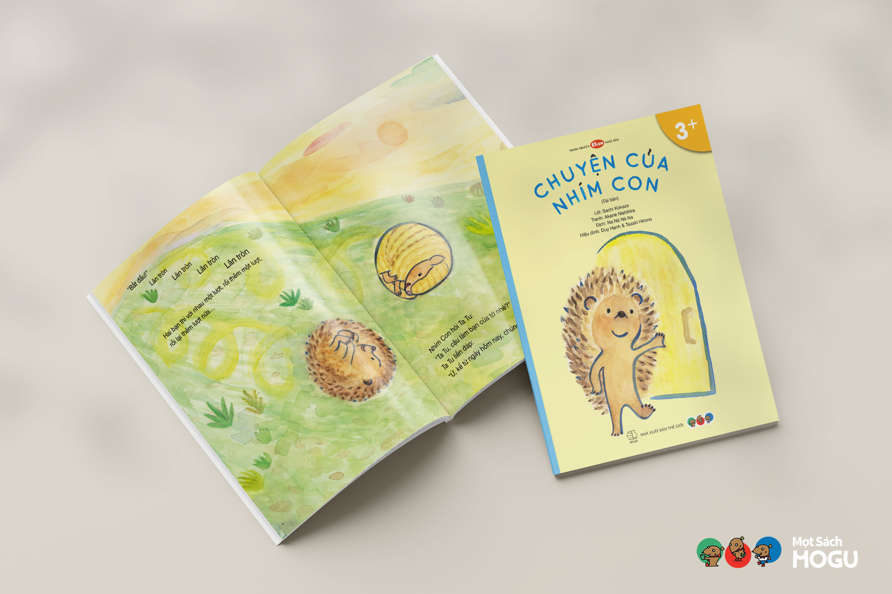 Truyện Ehon bé 3-4-5 tuổi - Chuyện của nhím con