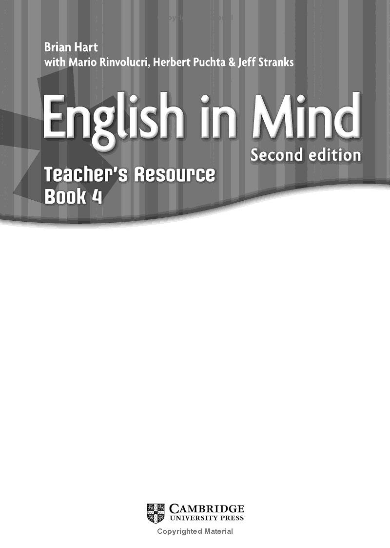 English in Mind Level 4 Teacher
