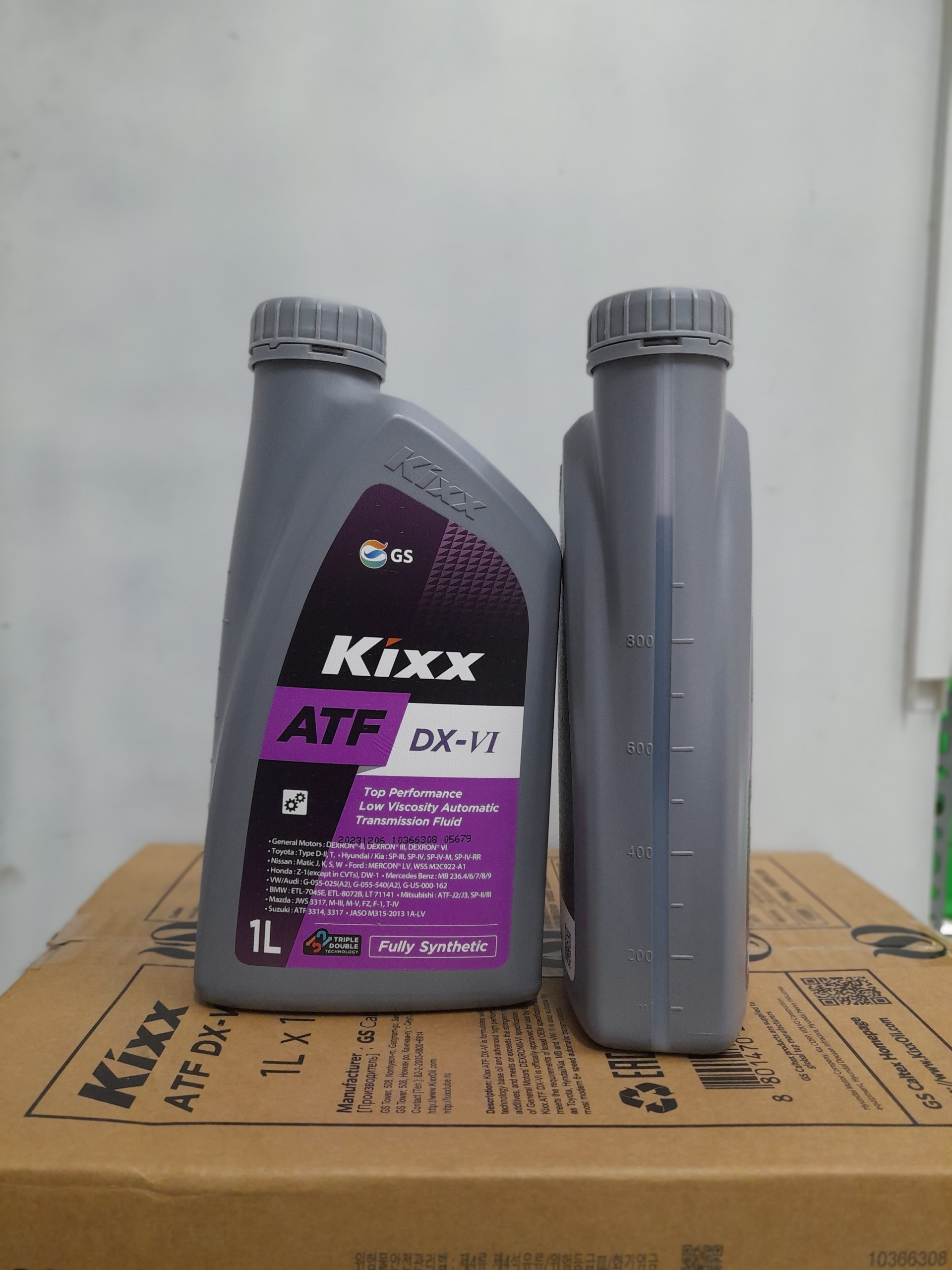 Dầu trợ lực tay lái KIXX ATF DX VI 1 lít