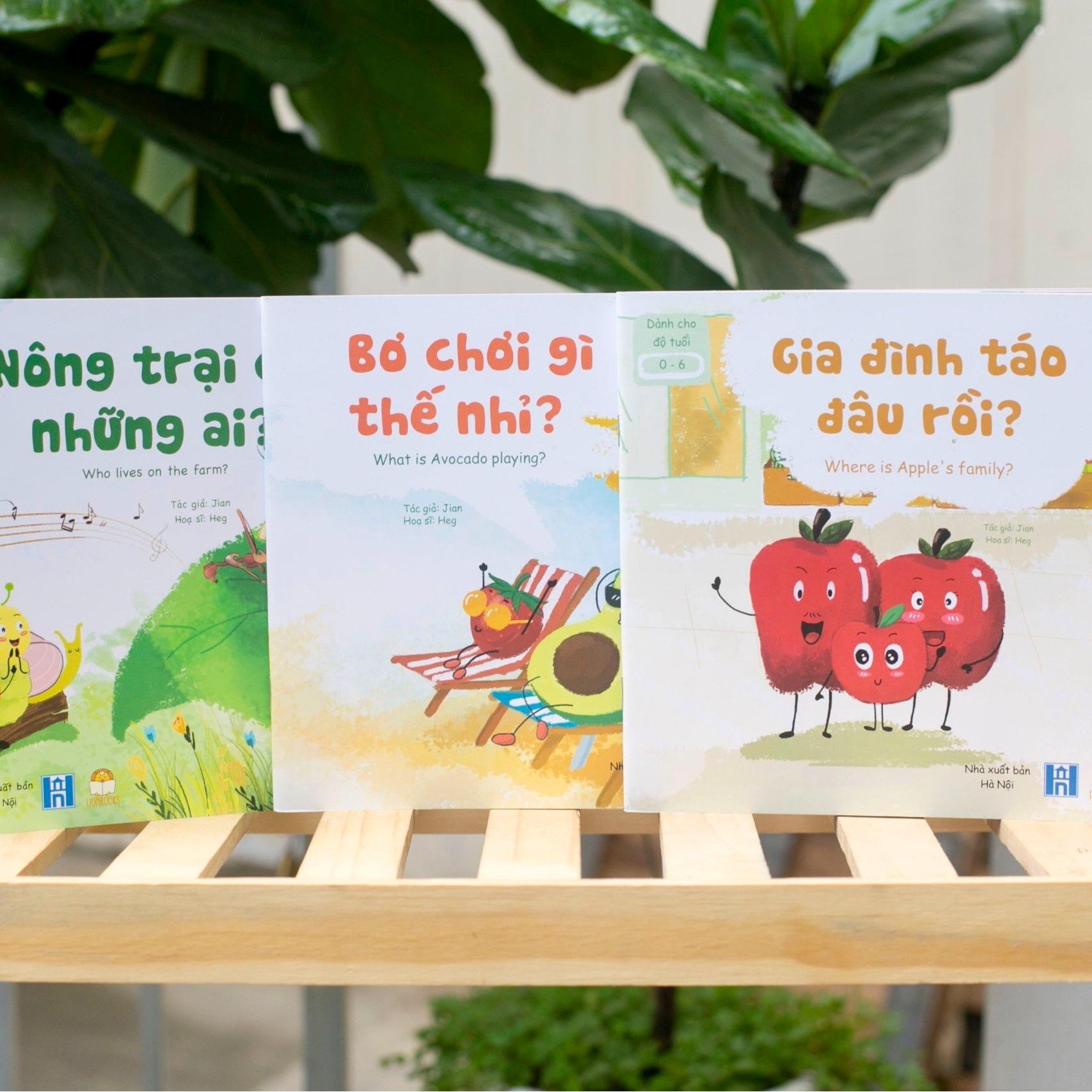 Combo Sách Đọc to 3M - Phát triển ngôn ngữ cho bé tập nói 0-3 tuổi (15 cuốn) - Lionbooks