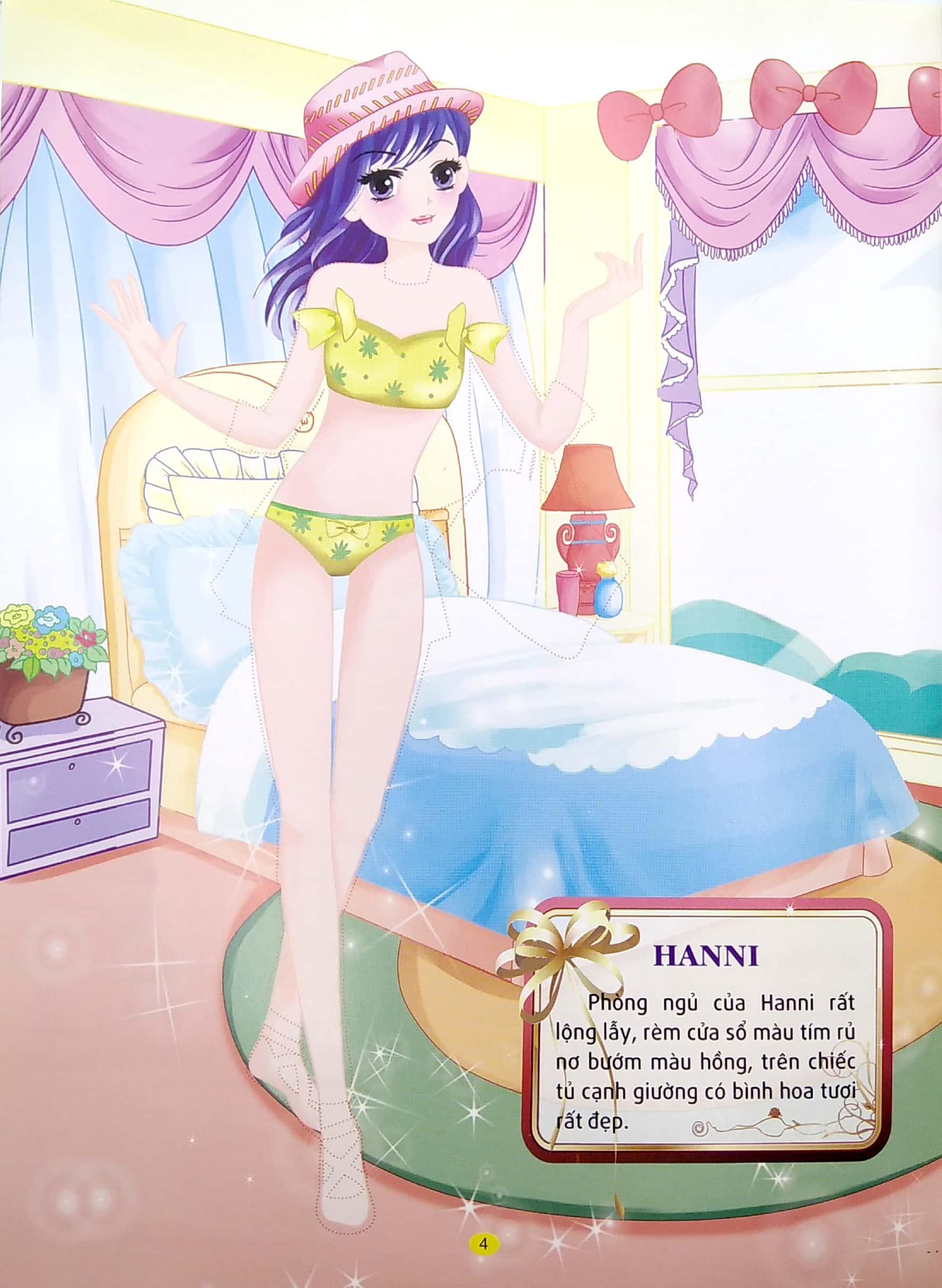Princess Sticker - Dán Hình Công Chúa - Công Chúa Ngọt Ngào
