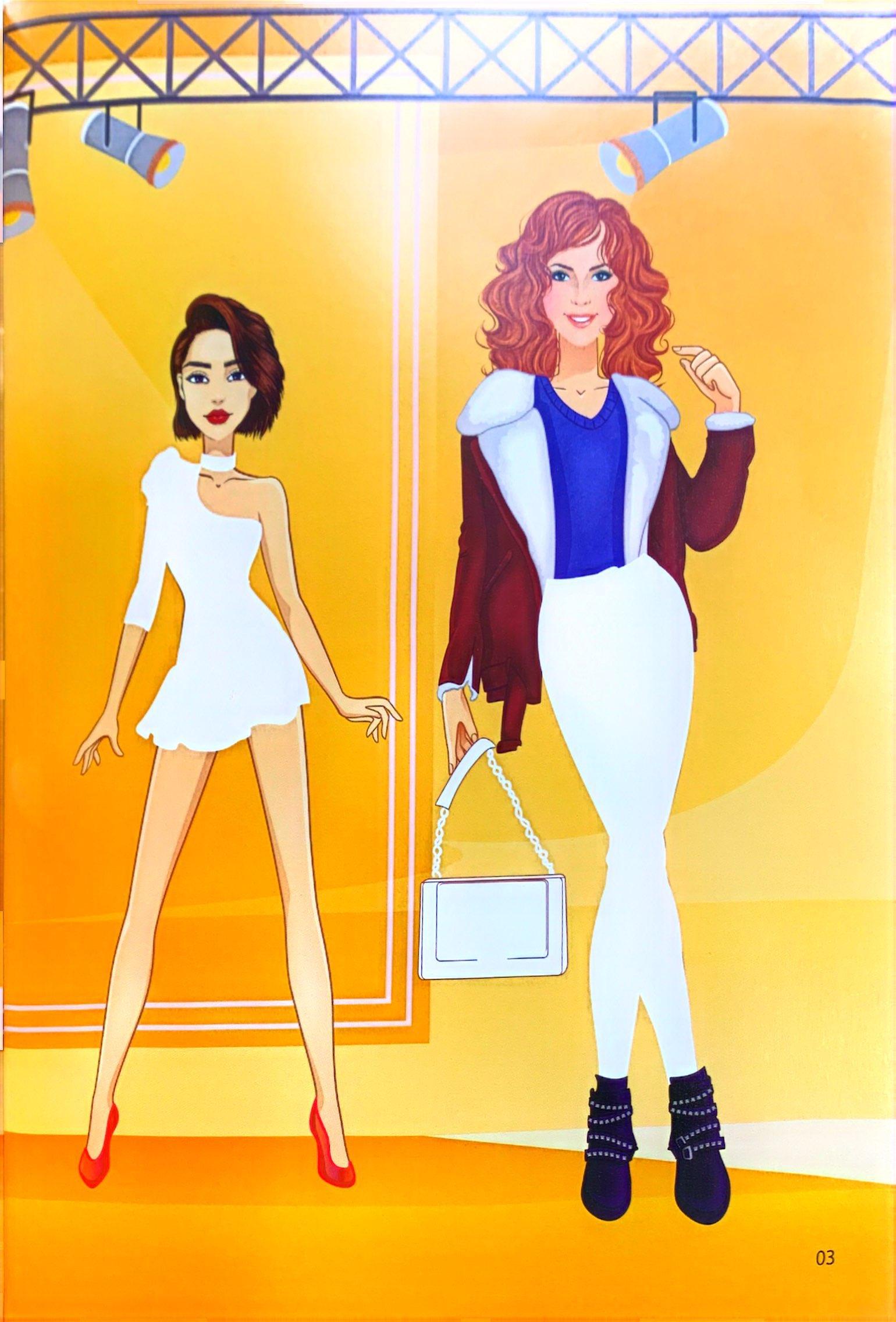 Sticker Fashion - Dán Hình Thời Trang - Tập 2
