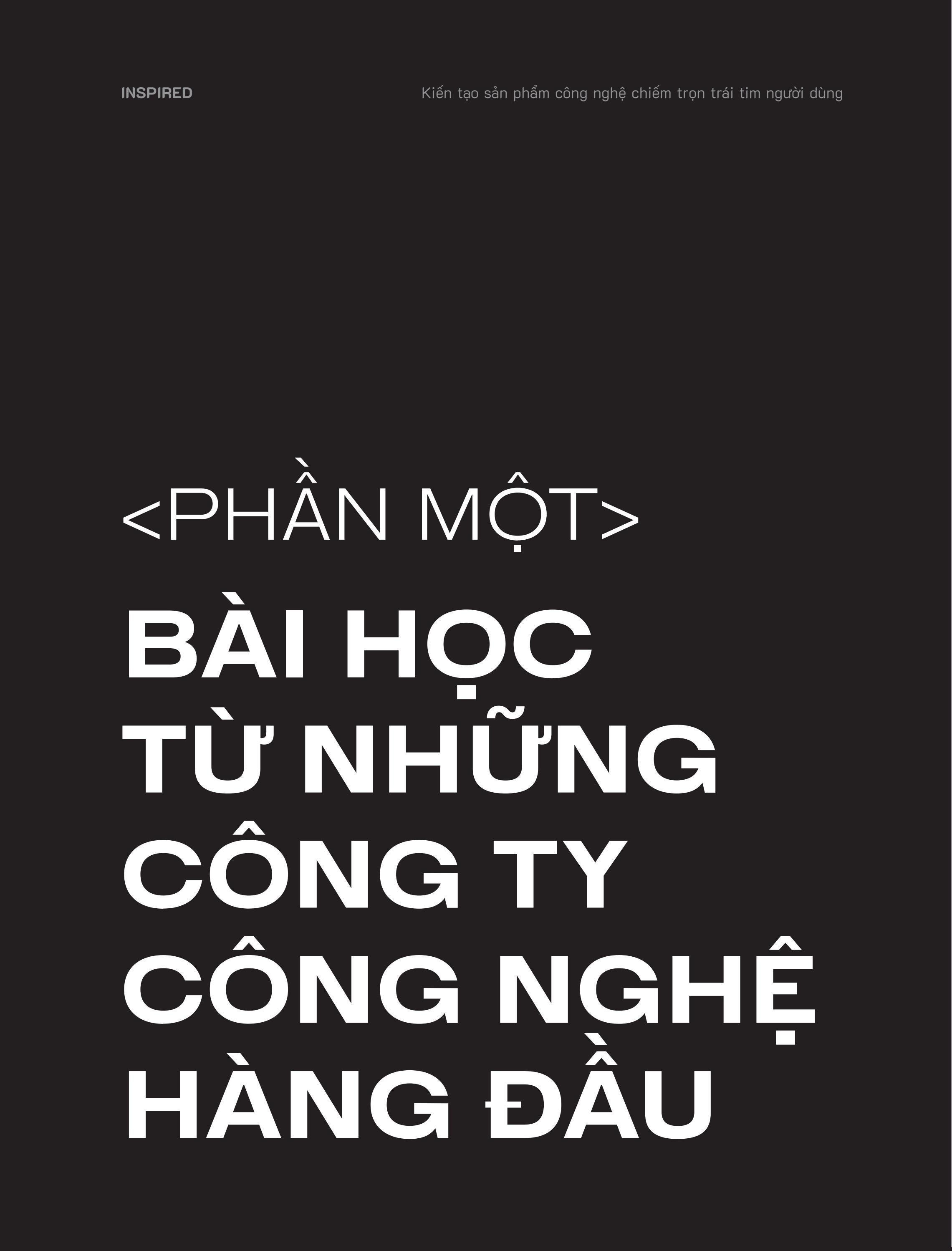 Inspired - Kiến Tạo Sản Phẩm Công Nghệ Chiếm Trọn Trái Tim Người Dùng